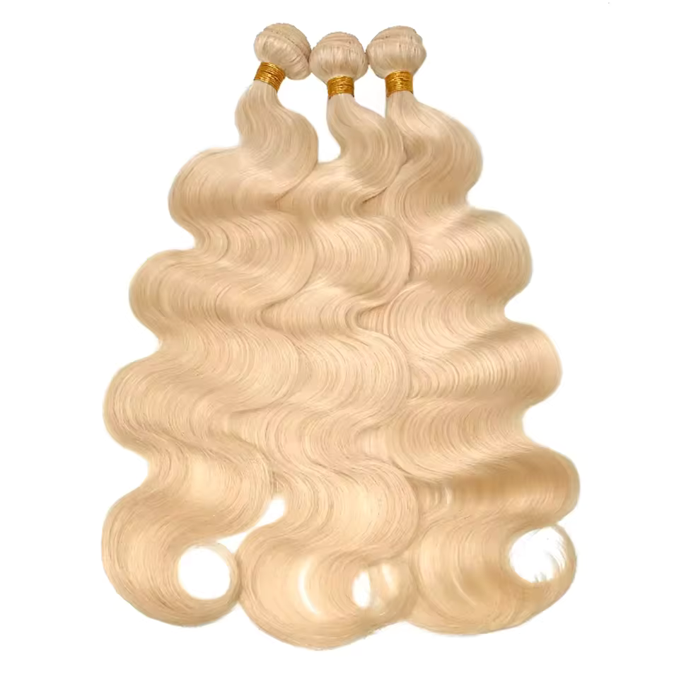 Virgin  Blonde Body Wave Bundle