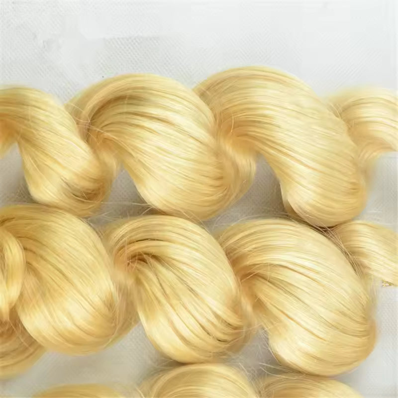 Virgin Blonde Loose Wave Bundle