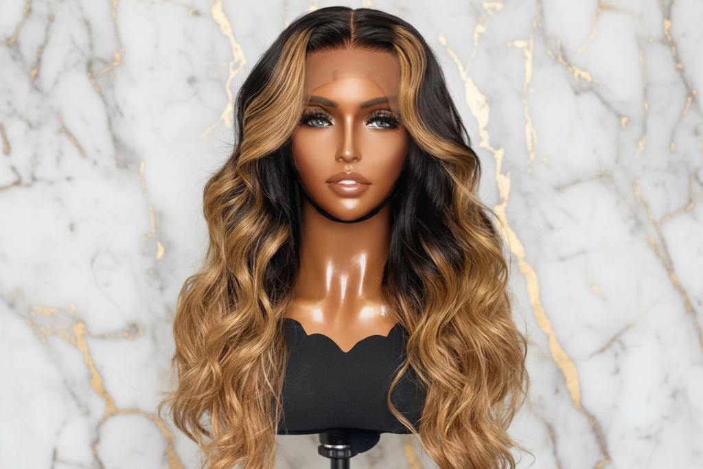 CAVIE| VIRGIN INDIAN LACE FRONTAL WIG