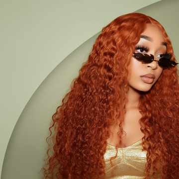 Major|Ginger Deep Wave 26” Easy Wig | Indian Human Hair