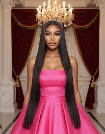 Evie| Straight Indian 13x4 HD Frontal Wig