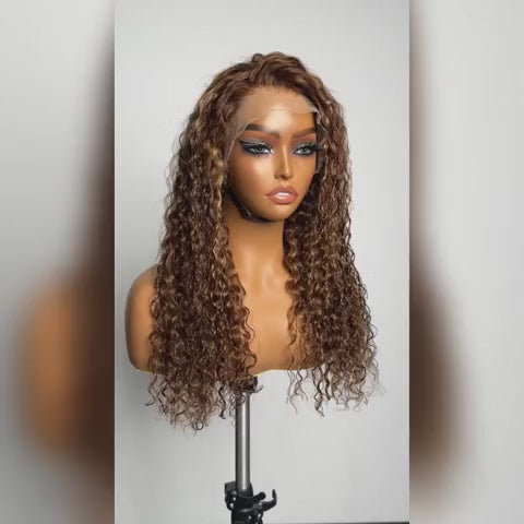 ELLA | Virgin Brazilian Deep Curly Wig