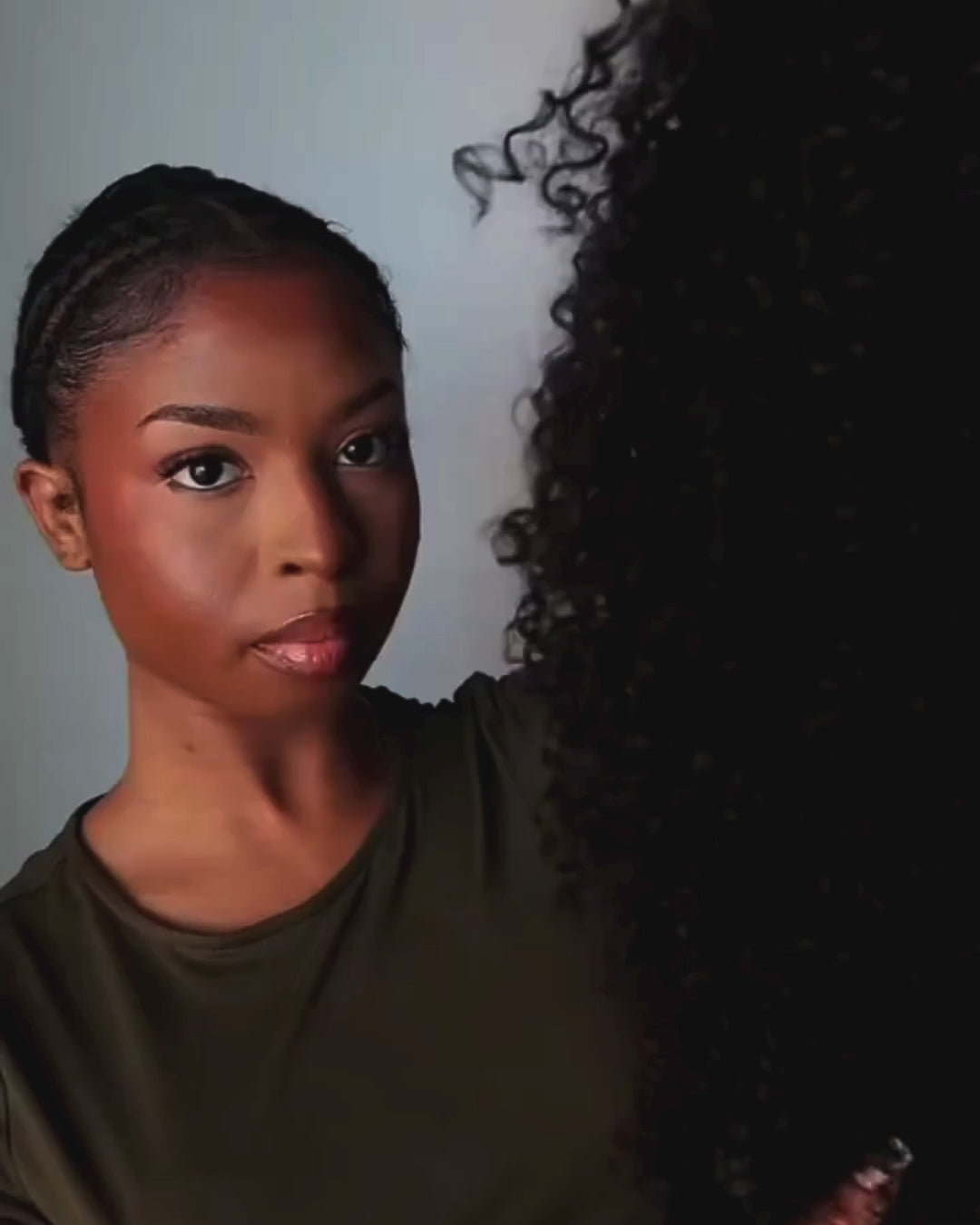 Annabell | Burmese Curly 3-in-1 Half Wig